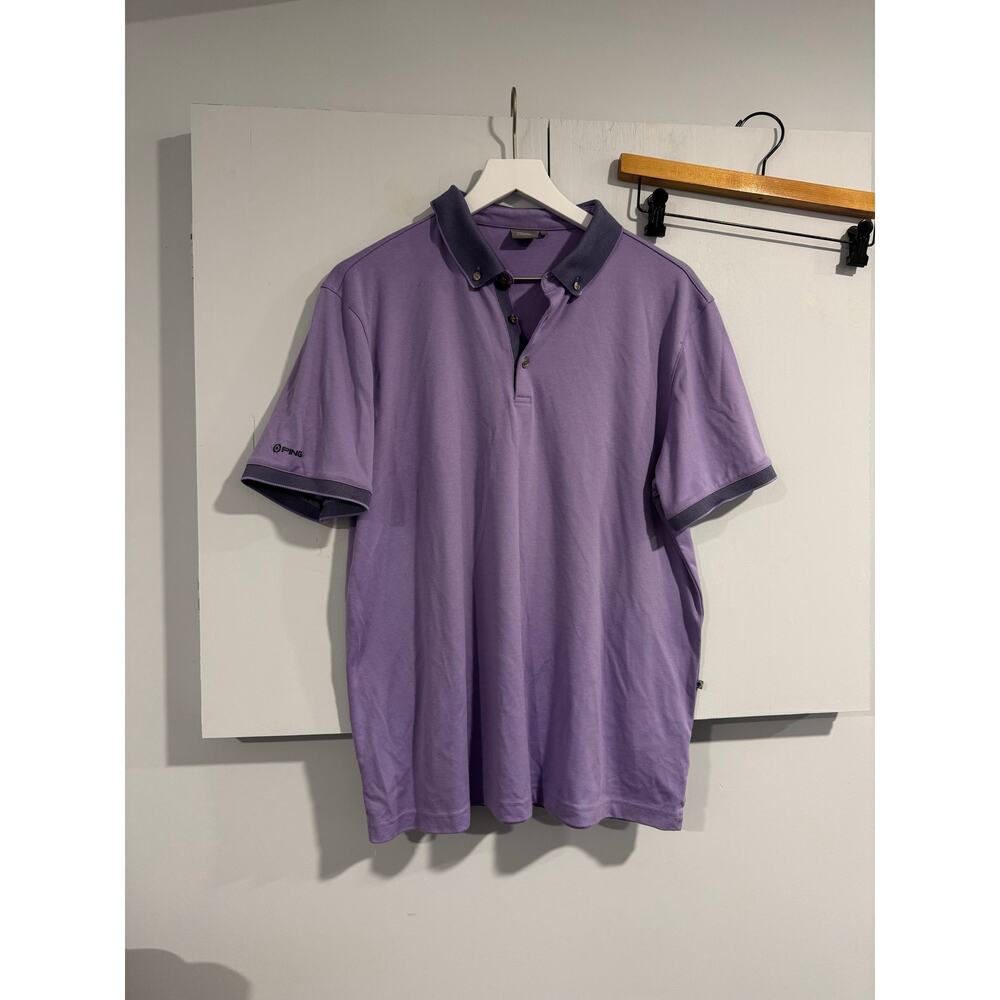 Purple Ping Sensorcool Polo Size XL